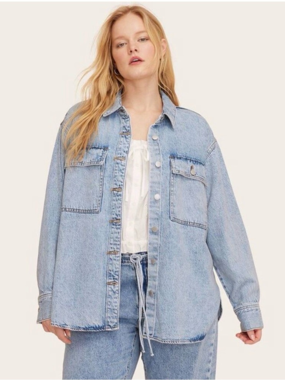 PARKE X TARGET DENIM SHACKET